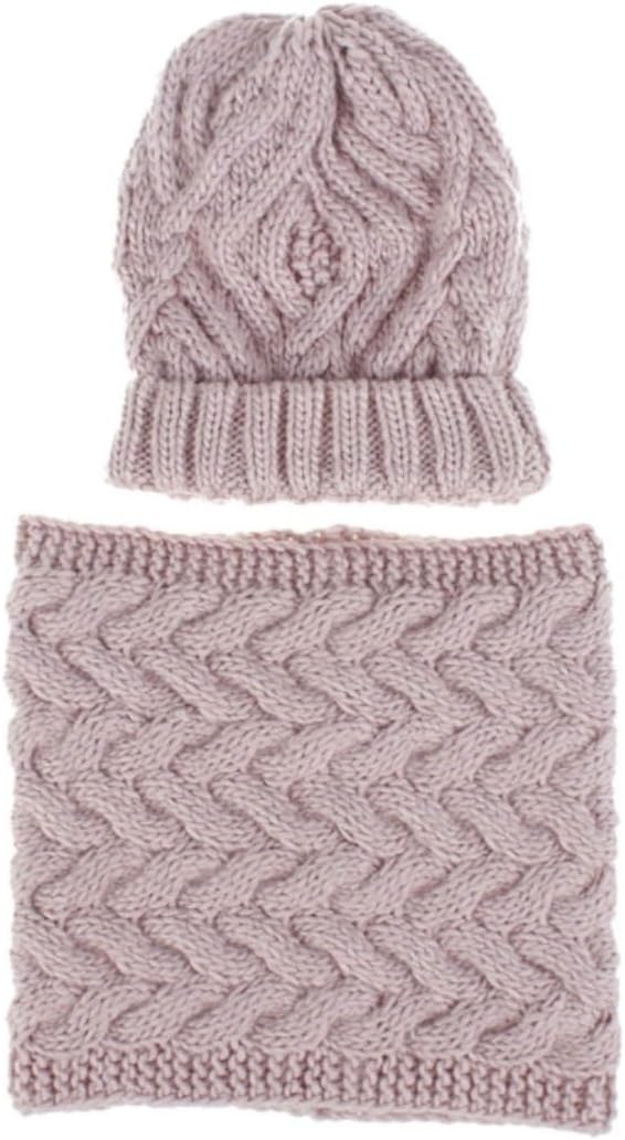Winter Hat Womens Winter Knit Beanie Hat And Scarf Set Neck Warmer Girls Slouchy Thick Warm Hat