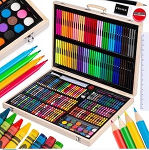 Kinderplay Malkoffer Künstler Set mit 251 Teilen