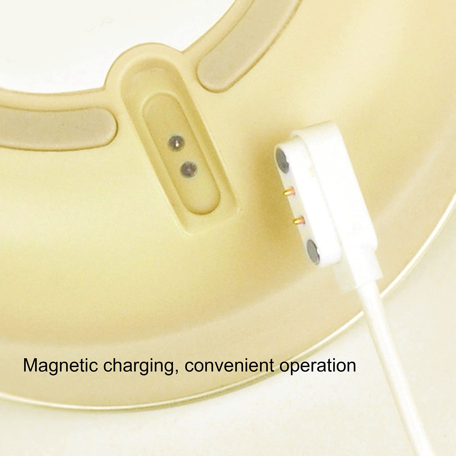 Wakects Tazón Aislante para Lonchera, Tazón Aislado de Acero Inoxidable 316 con Carga Magnética USB, Temperatura Constante 113F, Indicador de Temperatura, IPX7 Lavable para Comidas Infantiles