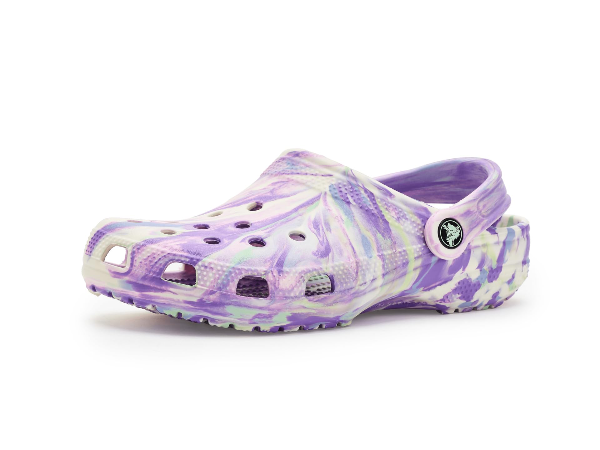 Crocs Unisex-Child Classic Watercolor Marbled Clog K