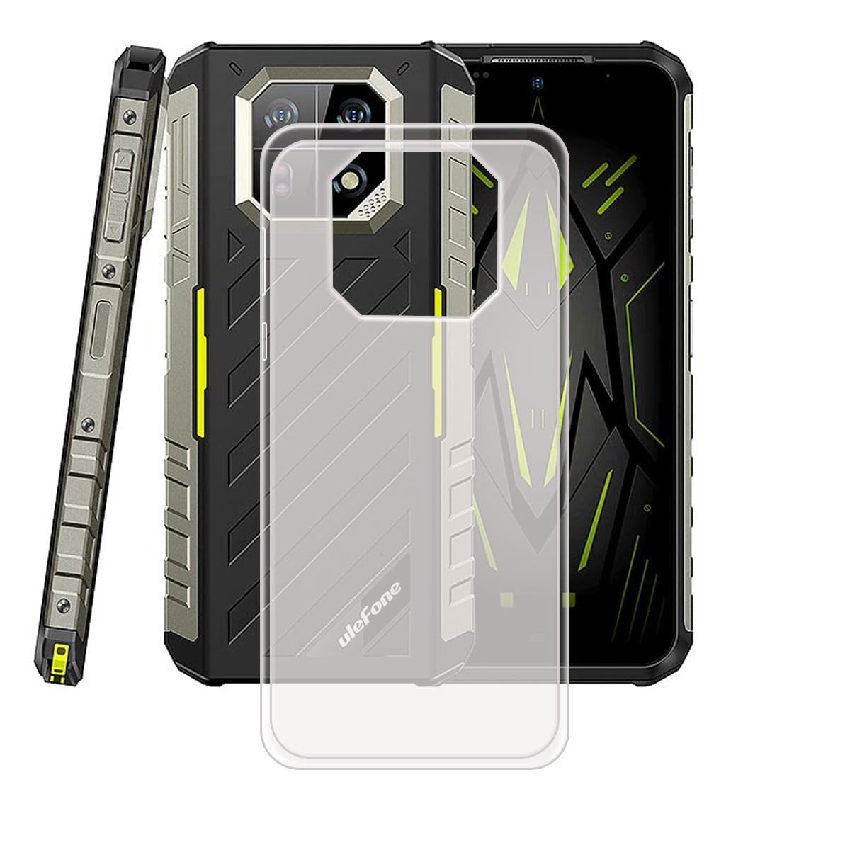 Auotu Soft TPU Silicium Etui With Protection De La Caméra