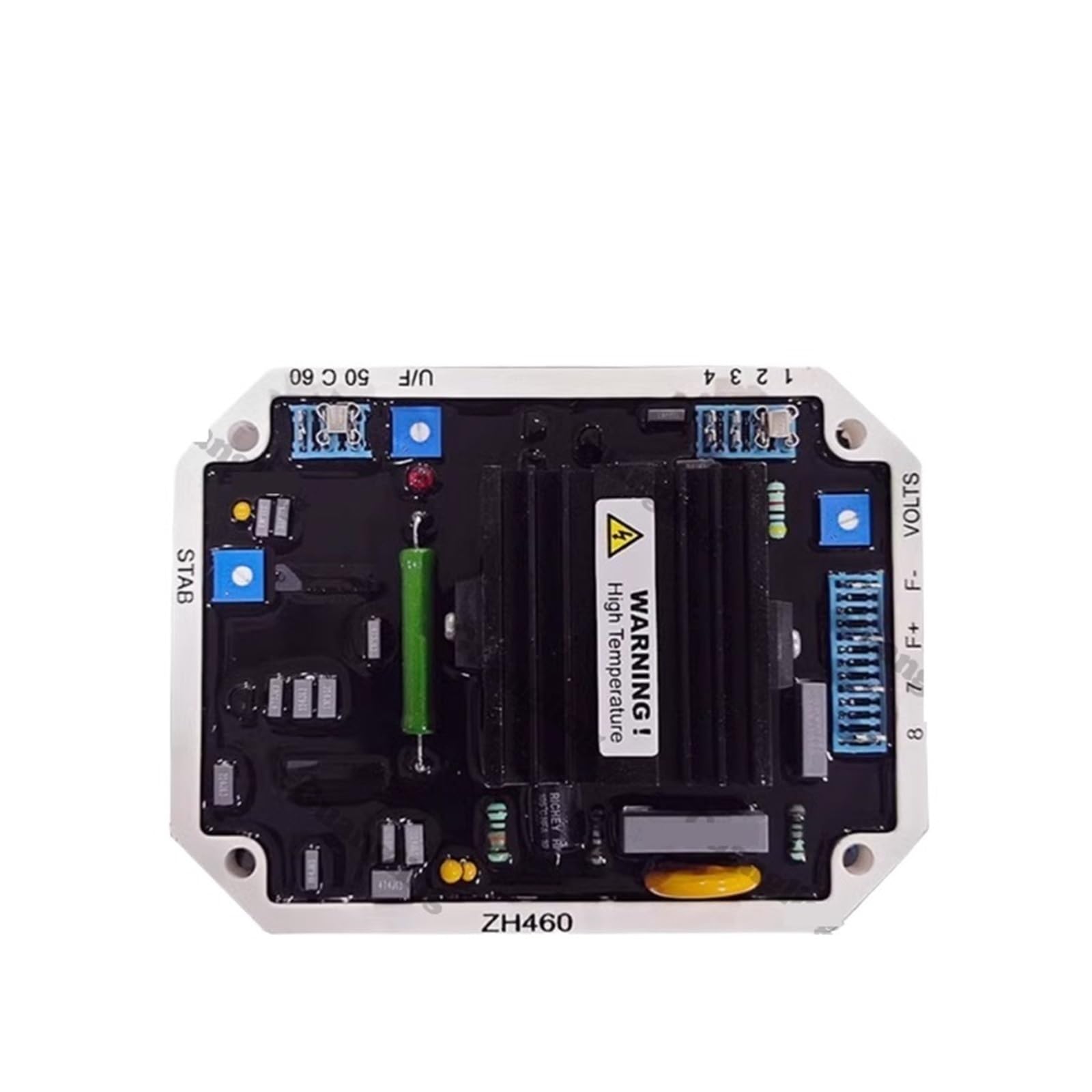 PWANUIGTE 1pcs ZH460 AVR diesel set excitation regulator plate brushless generator automatic voltage stabilizer