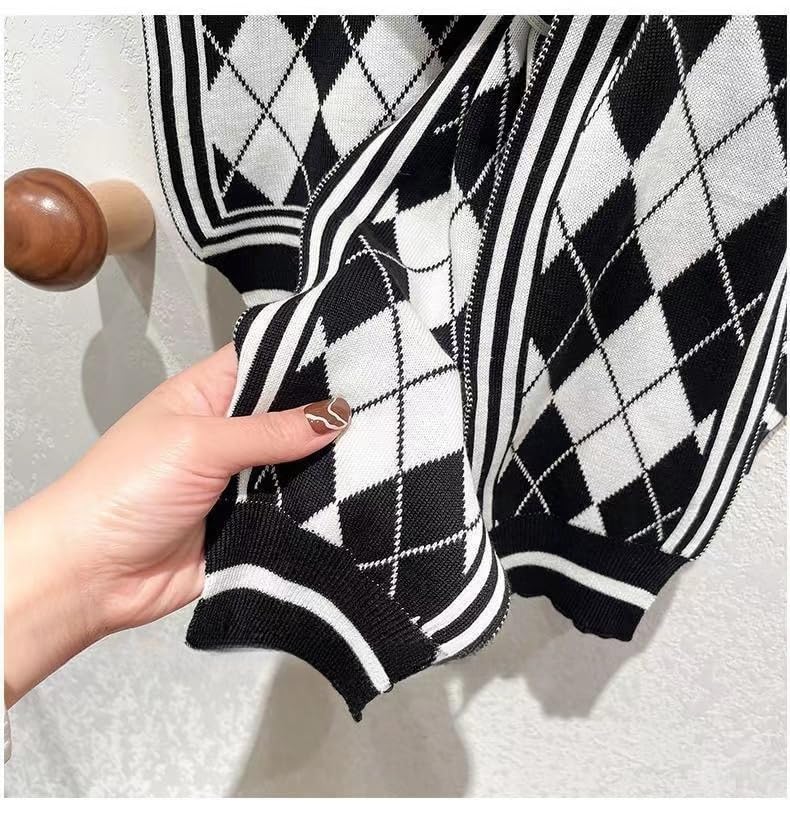 Image of WaJuemy Sweater Shawl Wraps for Women Sweater Knitted Knotted Shawls Travel Casual Scarf Cape Shoulder Tops Fashion Wrap