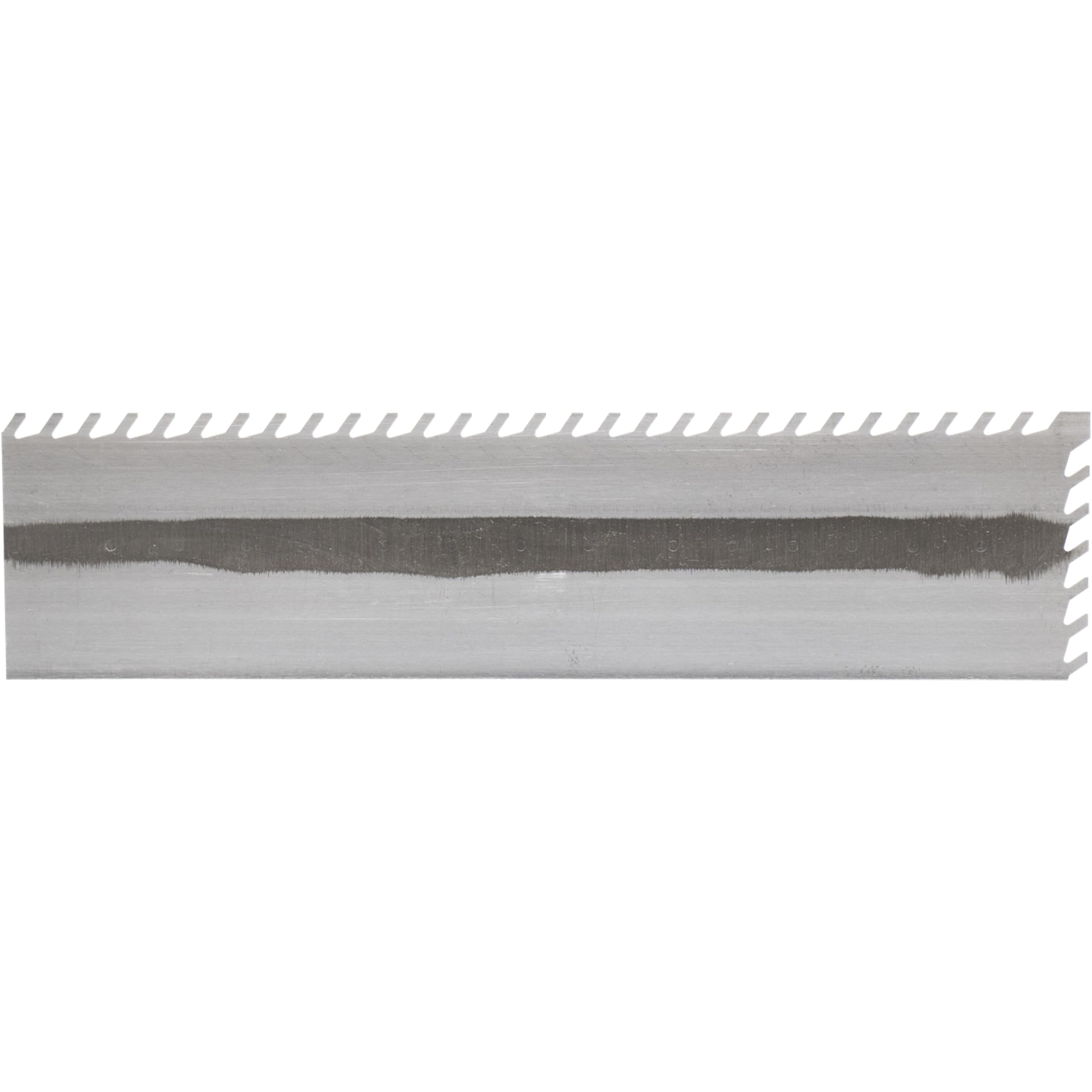 Marshalltown Lay Flat llana dentada, muesca 10 mm, acero al carbono, mango Durasoft, tamaño: 406x102 mm