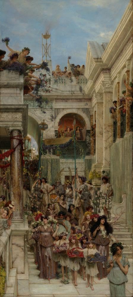 Spring 4x10 UnFramed Art Print Poster Ready for Framing by Lawrence Alma-Tadema