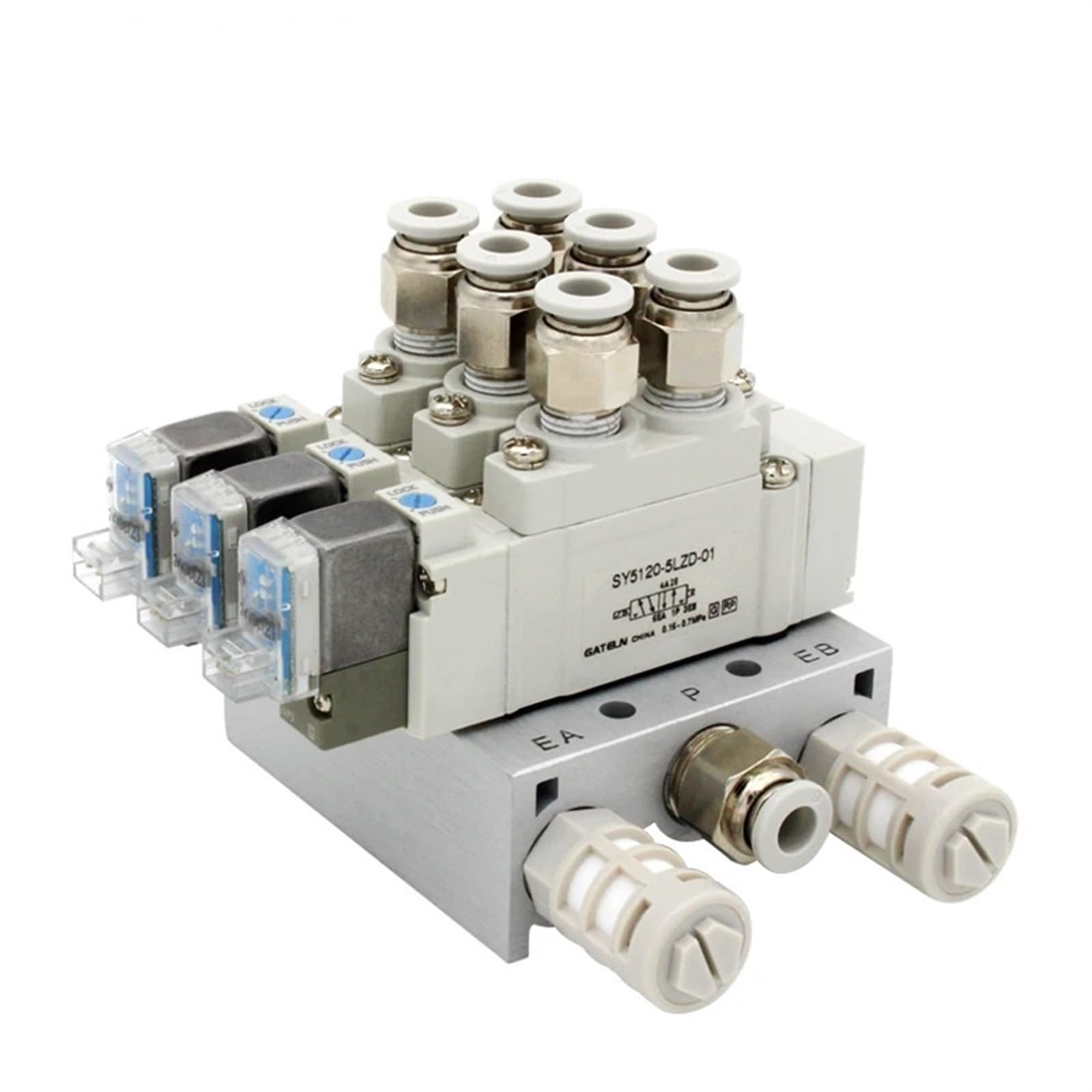 HYUJNAFZR SY5120 Solenoid Valve Combination Single electronically Controlled Cylinder Control Valve SY5120-5LZD-01 SY5120-6LZD-01