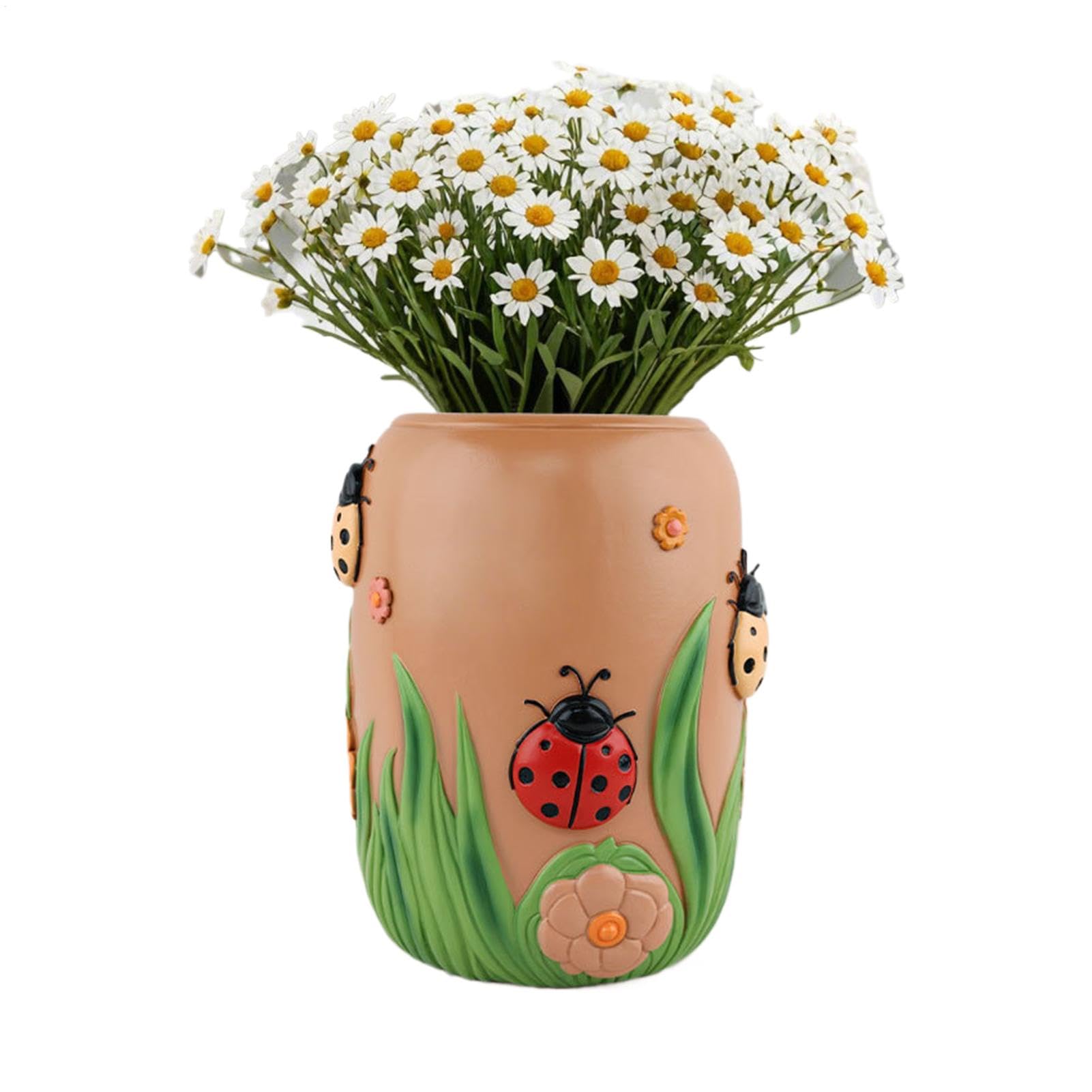 Pot de fleurs résine léger pour verdir un balcon sans encombrer l'espace