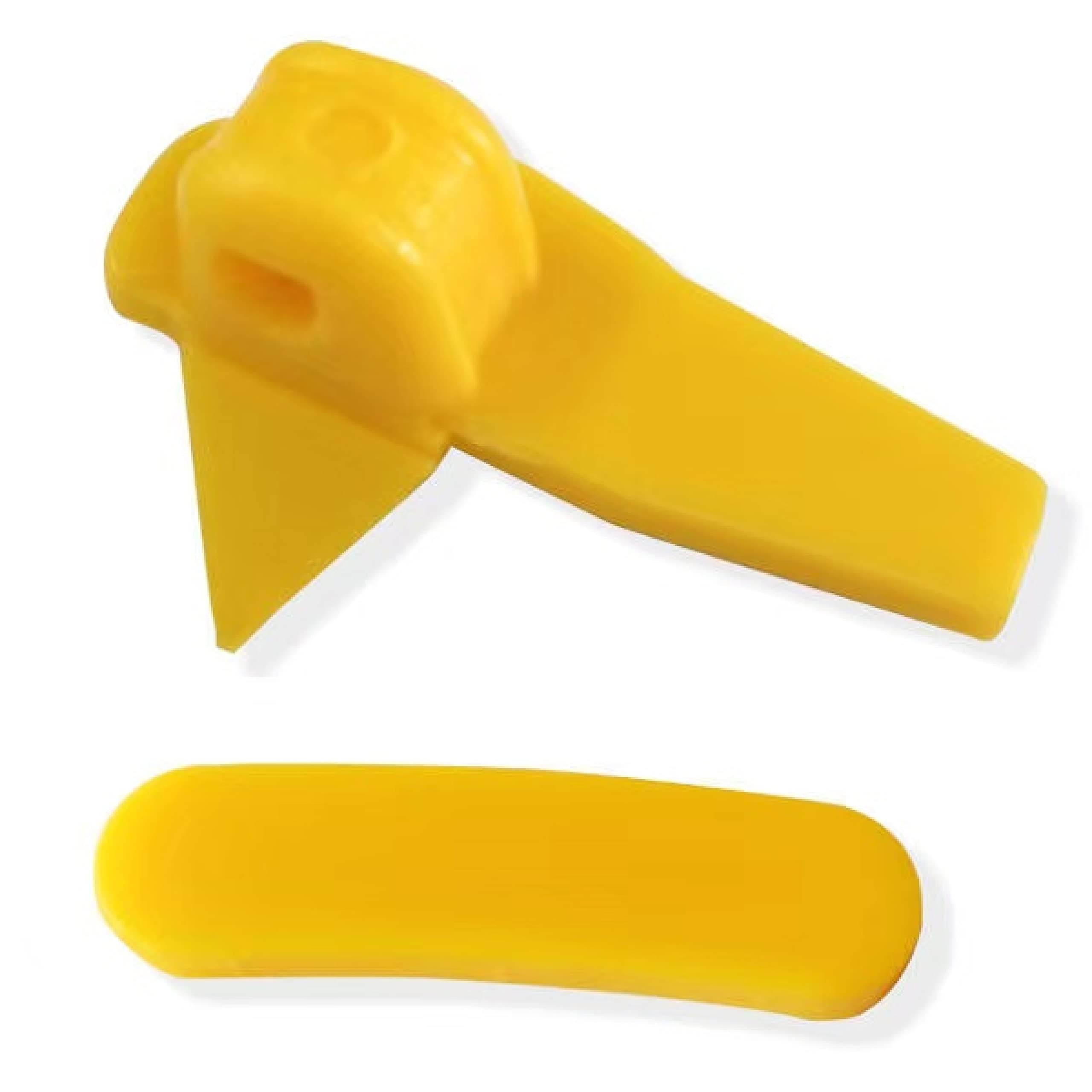 Caso 2 envases, 6Pairs / Paquete, Cambiador de neumáticos inserción de plástico | Rueda de Nylon Protector de llanta de Montaje Desmontar la Cabeza, 11YCL|Amarillo|