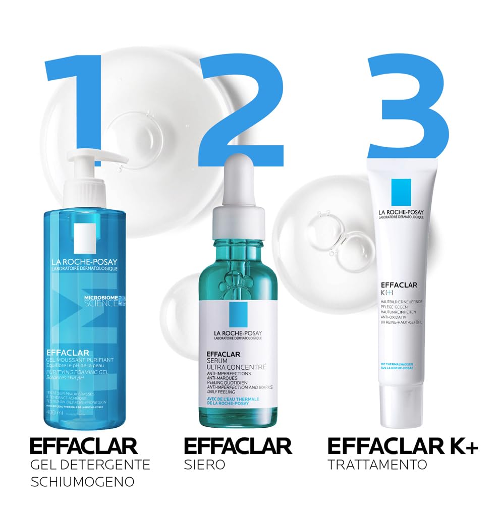 La Roche Posay Effaclar, Siero Peeling Ultra-Concentrato, Per Pelli a Tendenza Acneica, Azione Anti-Imperfezioni, Pelle Levigata + Routine Correlate a Questo Prodotto