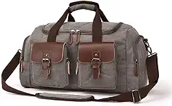 Mala De Viagem De Bordo Masculina Ideal Para Cabine Leve Resistente Prática Para Executivos Compacta E Moderna - ZAFIN (Cinza)