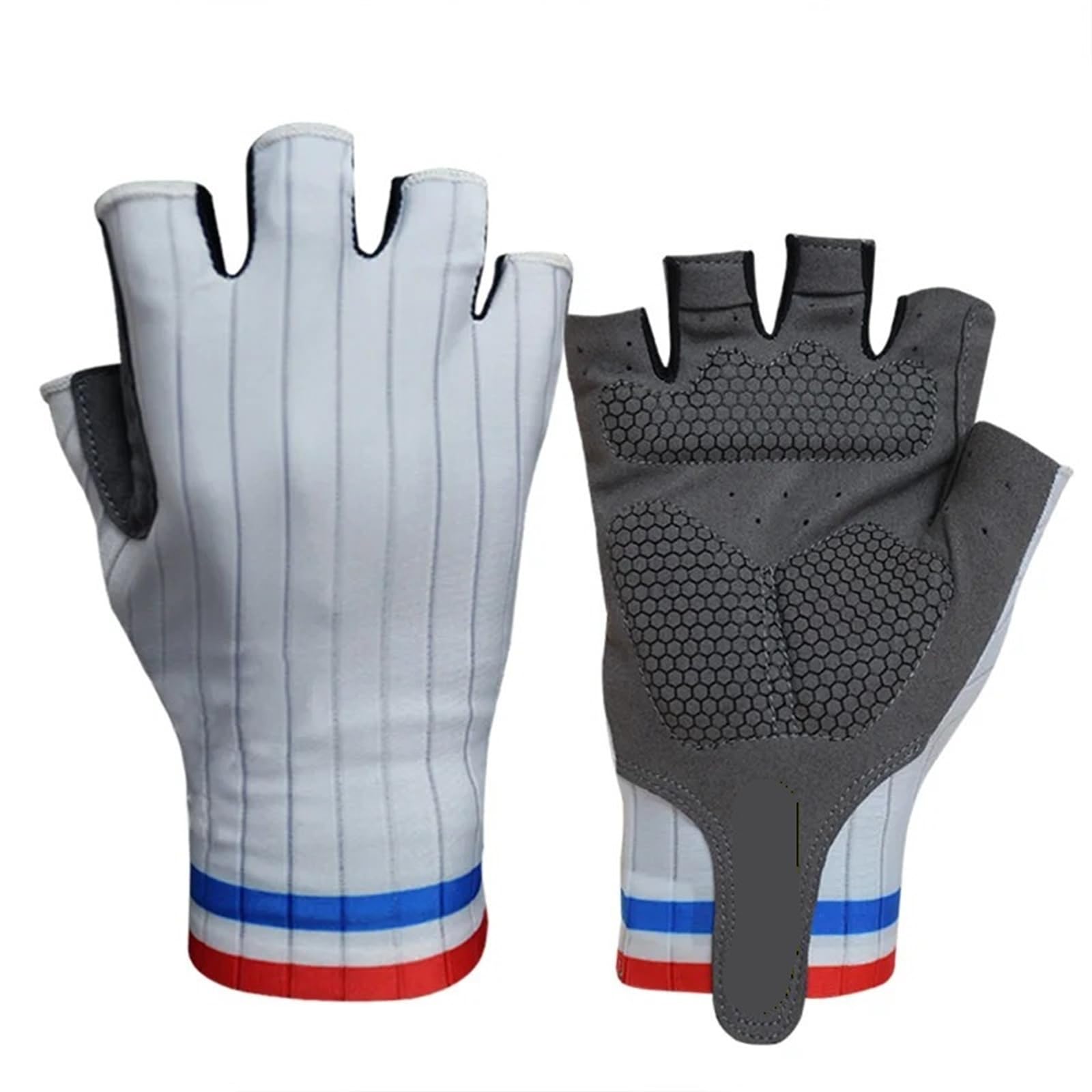 Guanti da ciclismo mezze dita stile Pro Aero | Guanti sportivi traspiranti for ciclismo su strada, adatti a tutti i ciclisti in viaggio all'aria aperta