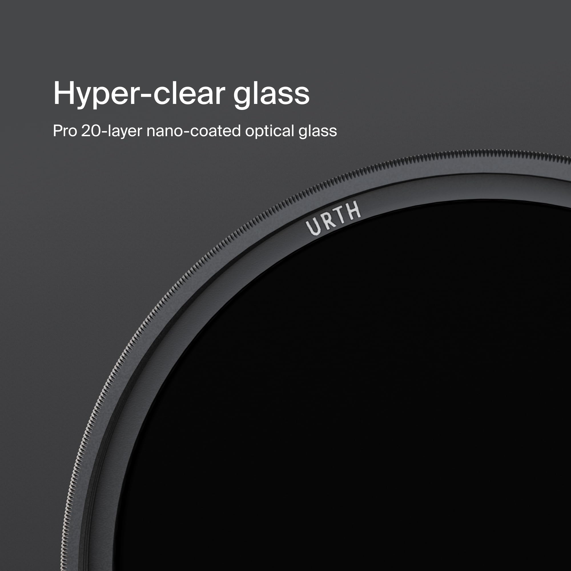 Urth ND1000 (10 Stop) ND Lens Filter (Plus+) (77mm, Avvitare ne)