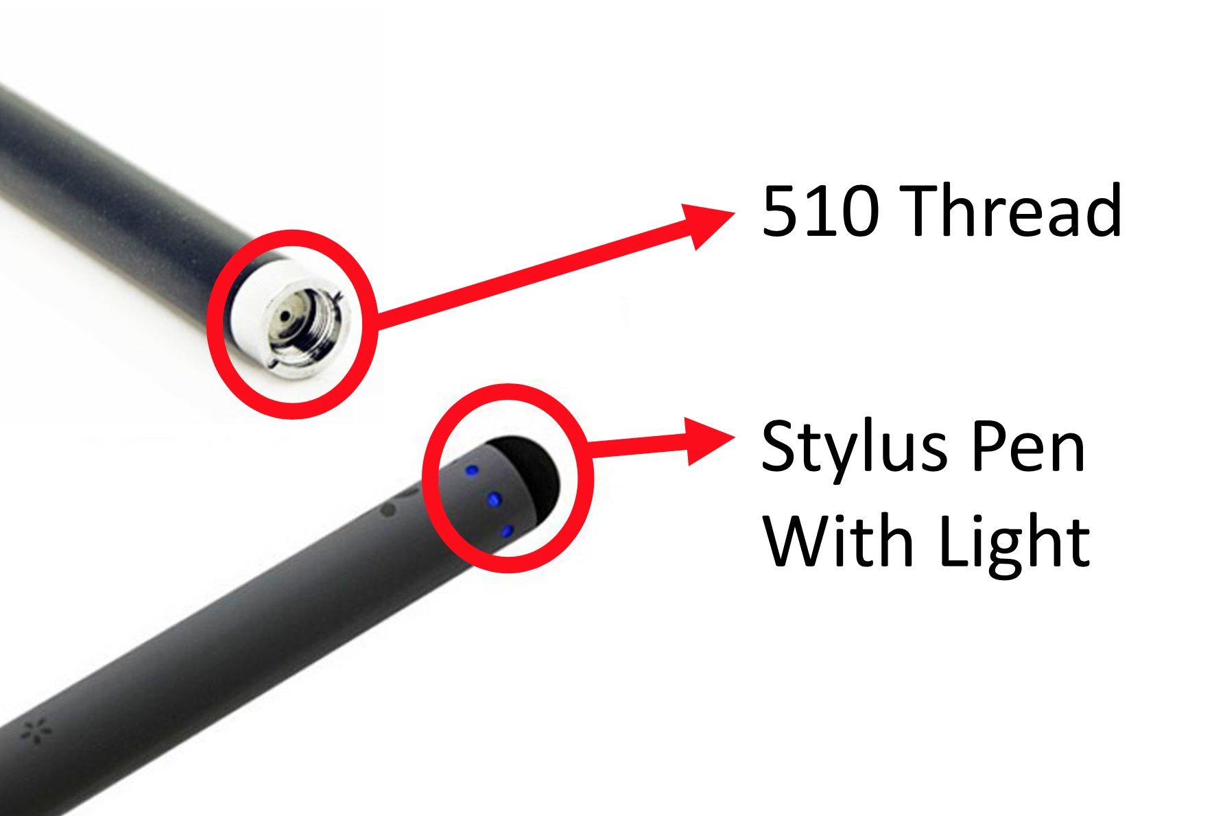 elfbar nachfüll pod läuft aus Vaporizer Vape Pen Battery Buttonless & USB Charger (510 Thread) Only - No  Cartridge - Best for Thick Oils