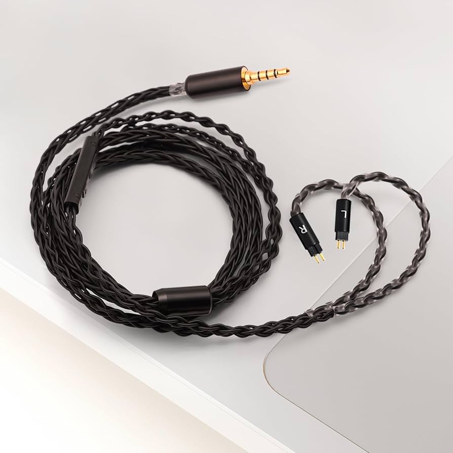 Hiclass-Cable 4.4㎜　2pin Amazon.com: Youkamoo 4.4mm Balanced 0.78mm 2 Pin Earphone