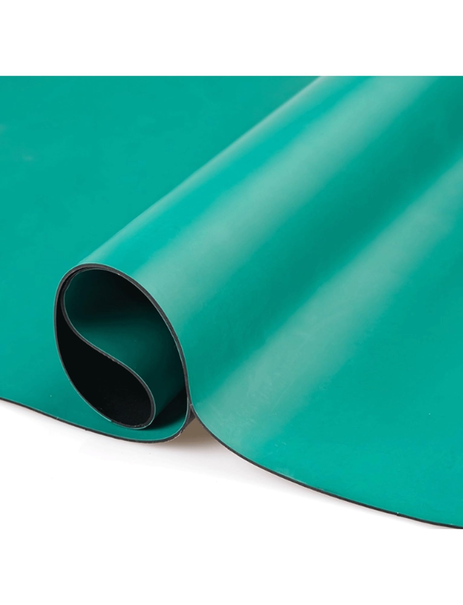 Tappetino per saldatura, Tappetino for saldatura in gomma ESD di protezione for banco da lavoro resistente al calore Verde Dimensioni multiple(40x100x0.2cm/15.6x39x0.08in)