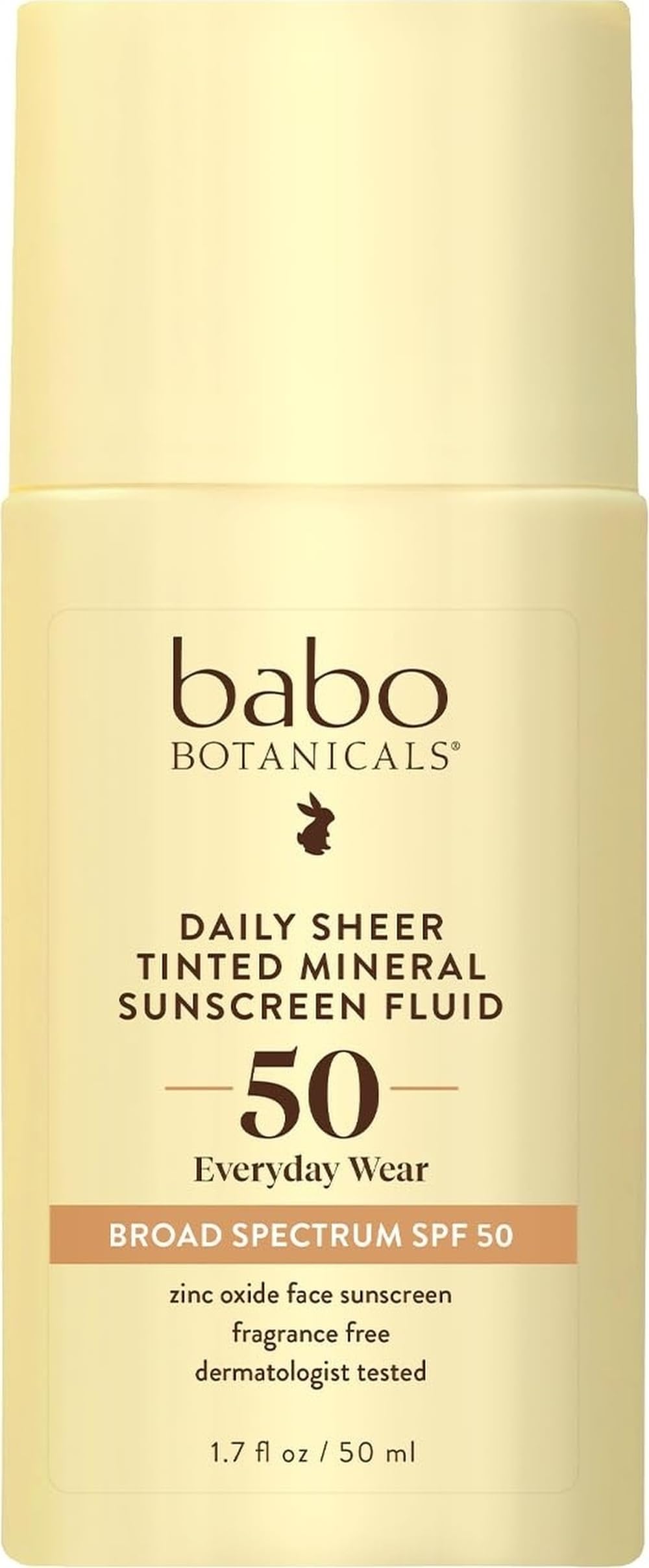 Photo 1 of Babo Botanicals - Daily Sheer Tinted Mineral Sunscreen - SPF 50 - Vegan