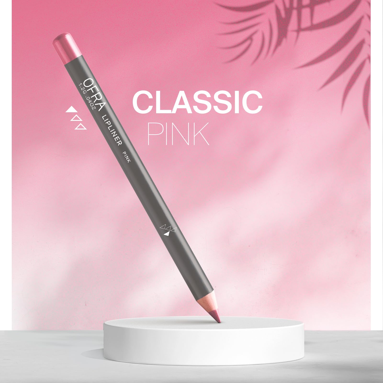 OFRA Pink Lipliner Pencil - High-Pigment, Long-Lasting, Creamy Formula - 0.04oz