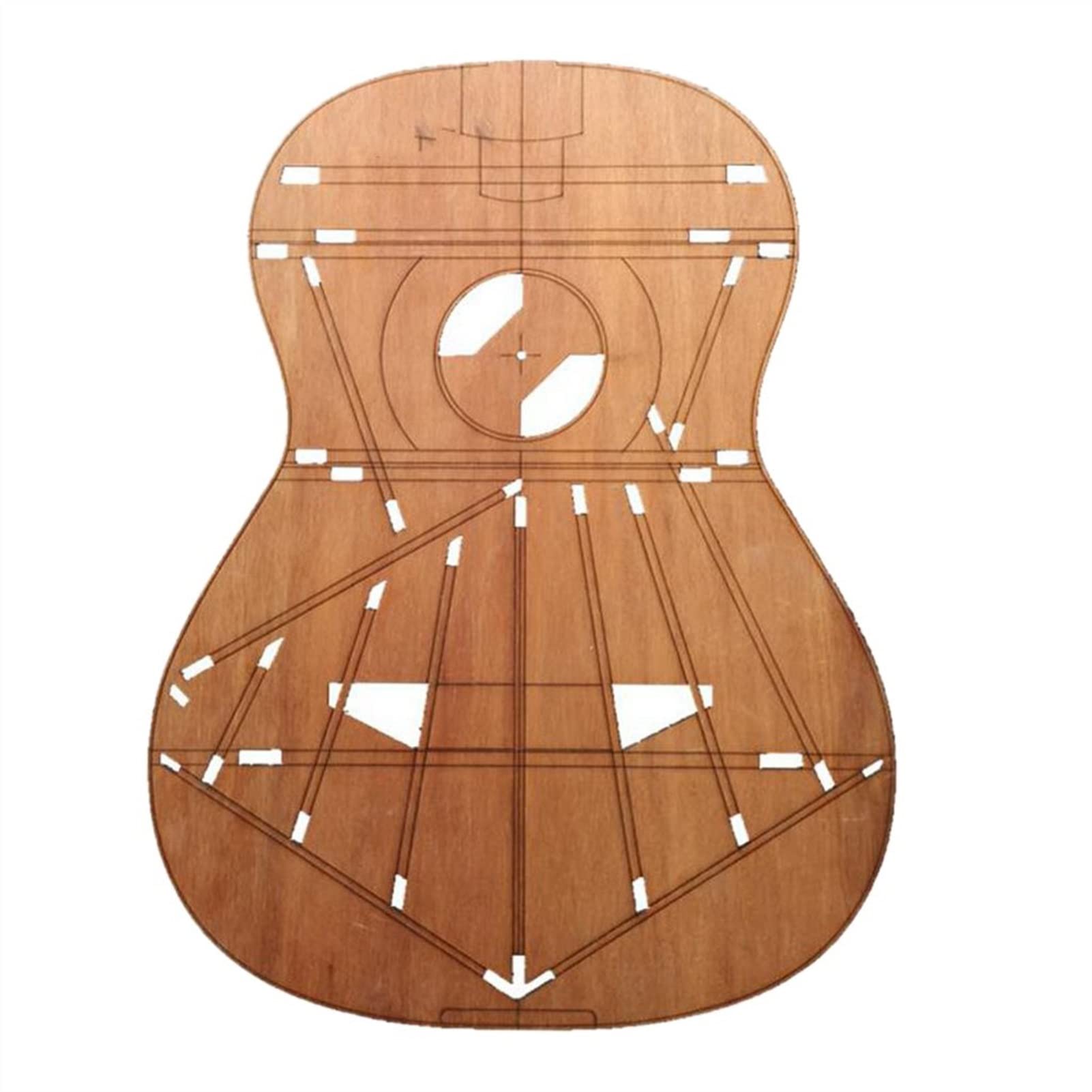 TSTS Modelli di Corpo per Chitarra Classica da 39 Pollici Legno Corpo Chitarra Fatto a Mano