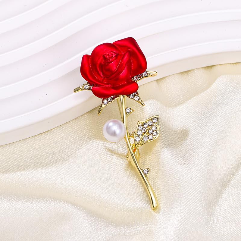 Image of Cameo Brooch Vintage Silver Tone Lady Portrait Brooch Pins for Women Victorian Jewelry Crystal Rhinestone Brooches for Hat Scarf Collar Lapel Handbags Shawls for Christmas