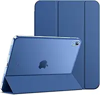 JETech Capa para iPad (A16) 11ª/10ª Geração (2025/2022), Case Rígida de Suporte Fino com Despertar/Sono Automático (Marinha)