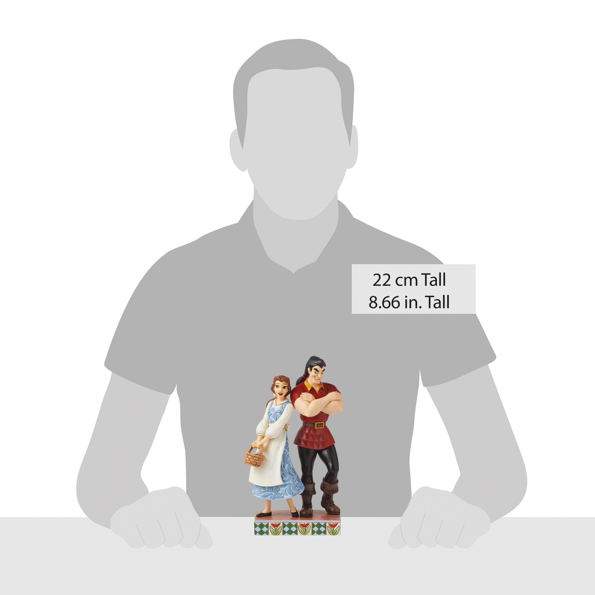 Figurina Belle e Gaston Collezione Disney Traditions