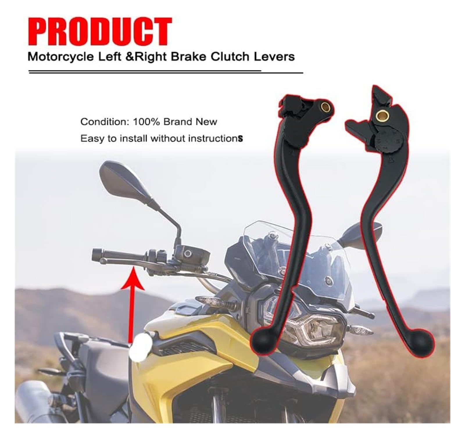 Motorcycle Clutch Brake Lever Set Left Right,OEM F850GS/F750GS