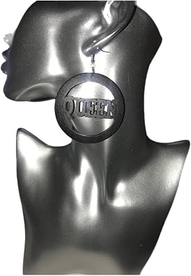 Queen Wood Earrings