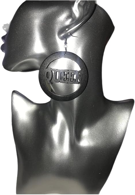 Queen Wood Earrings
