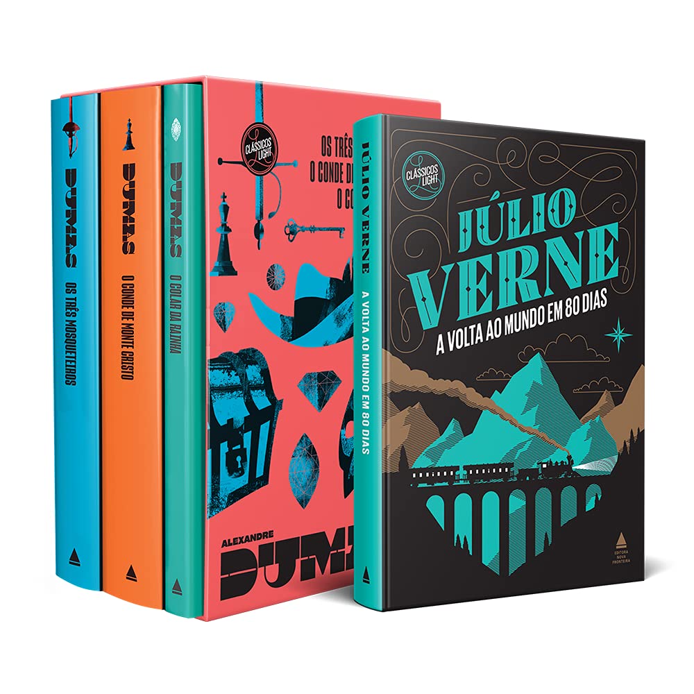 Kit Box Alexandre Dumas + A Volta ao Mundo em 80 dias | Amazon.com.br