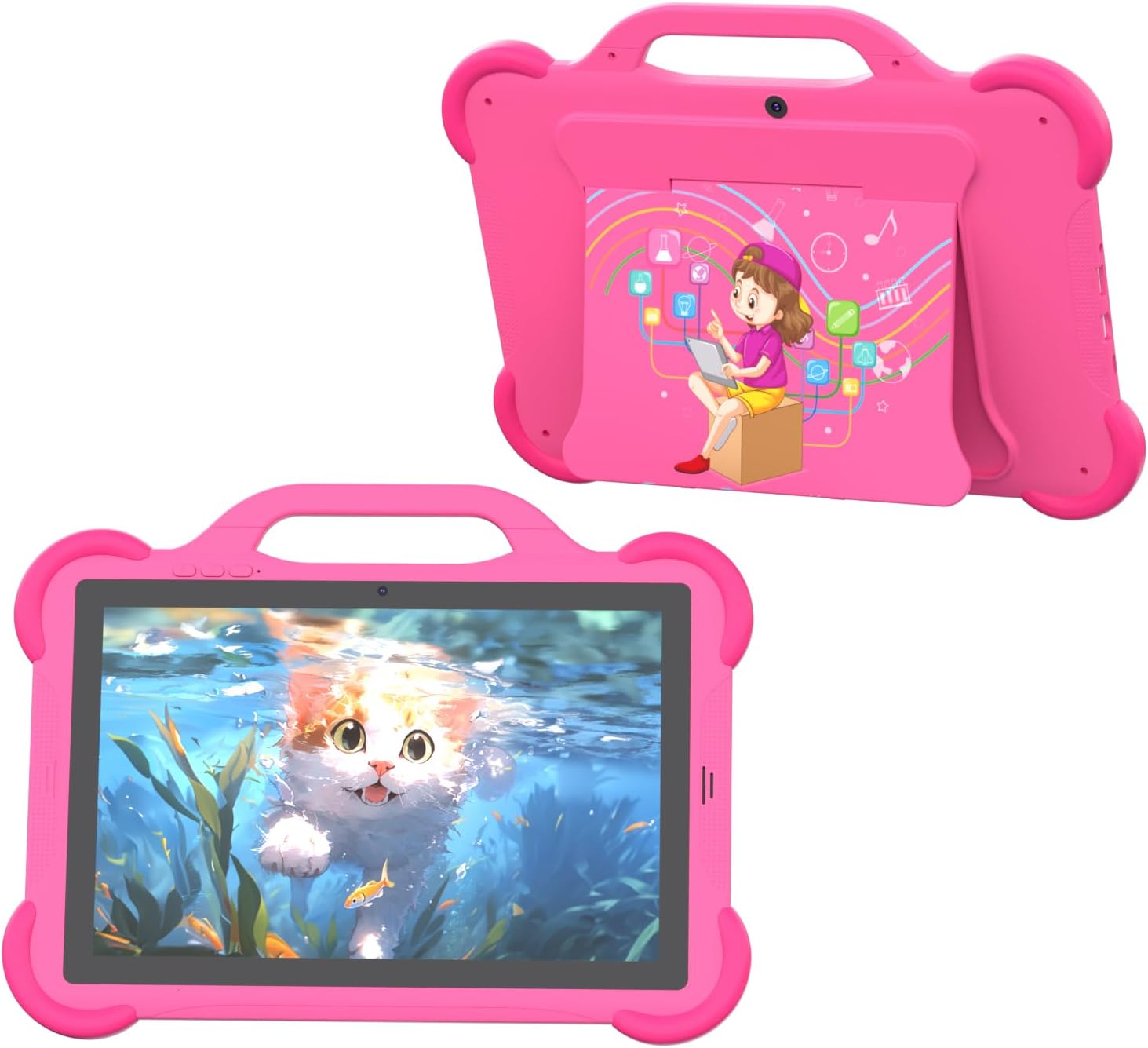 Android 14 Kids Tablet Toddler Tablet for Kids 10 inch Tablet, 8GB RAM+32GB ROM Tableta for Boys Girls, 10.1″ IPS Safety Eye Protection Screen Parental Control APP Latest Model Kid Tablets WIFI Tab PC Android 14 Kids Tablet Toddler Tablet for Kids 10 inch Tablet, 8GB RAM+32GB ROM Tableta for Boys Girls, 10.1″ IPS Safety Eye Protection Screen Parental Control APP Latest Model Kid Tablets WIFI Tab PC