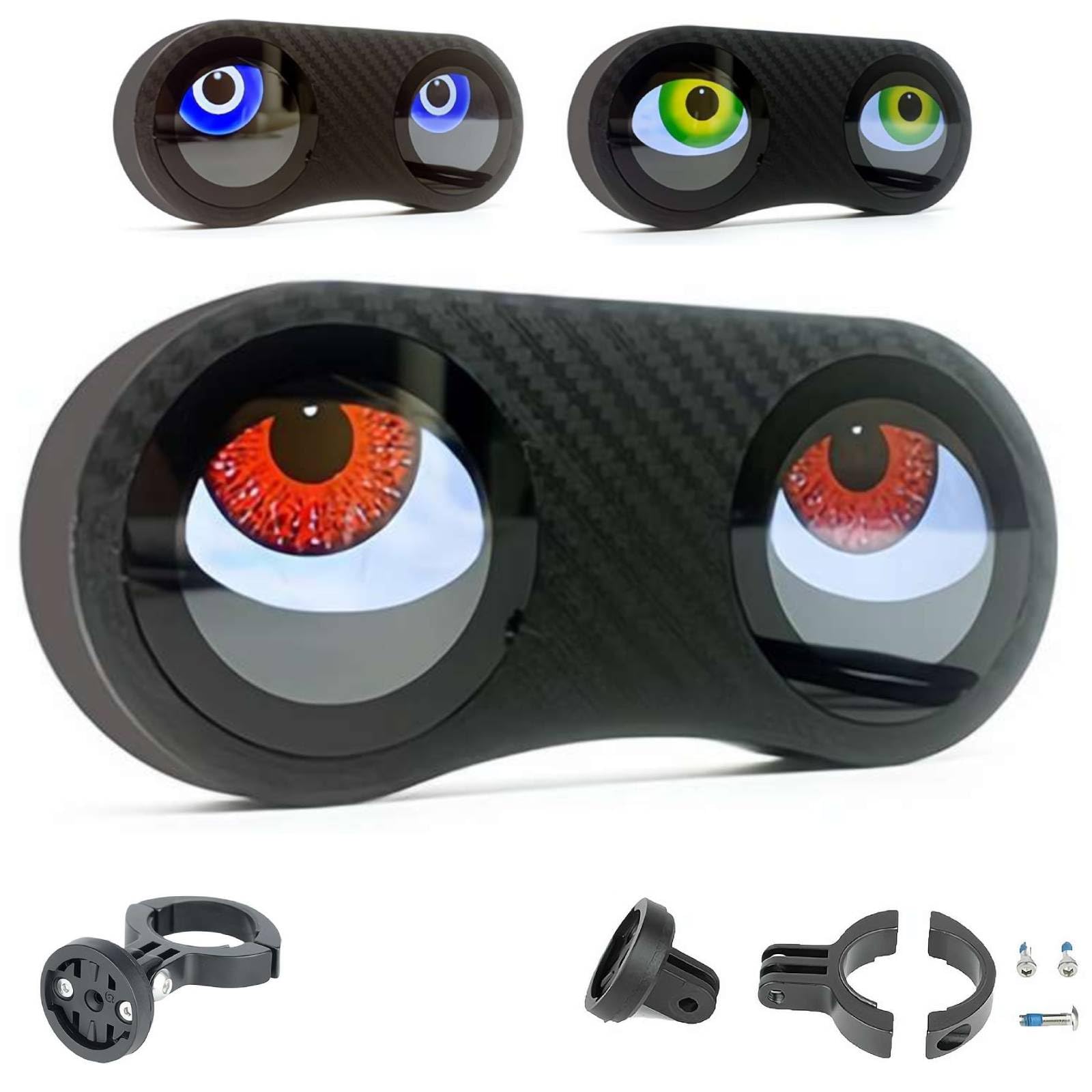 2026 Upgraded Demon Eyes Bike Tail Light, Waterproof Smart LED Rear
