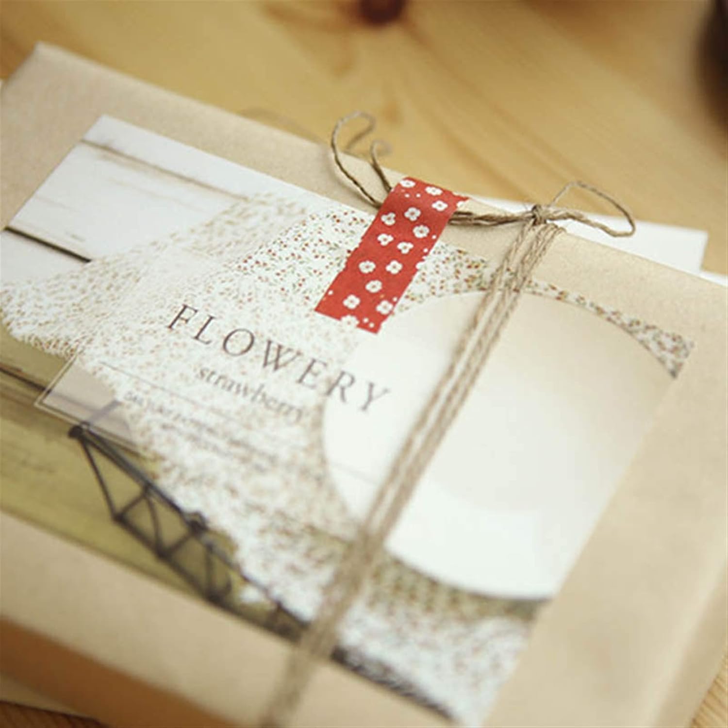 Cqinju-Jute Twine 30M Natural Jute Twine Burlap DIY Scrapbooking Tools Home Woven Party Supplies Crafts, 30M Natural Jute Twine Burlap String Gift Wrapping Cords,String Gift Wrapping Cords DIY Scrapbo