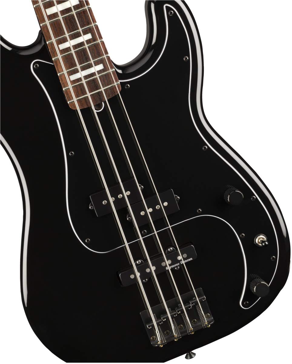 Amazon.com: Fender Duff McKagen Deluxe Precision Bass, Black