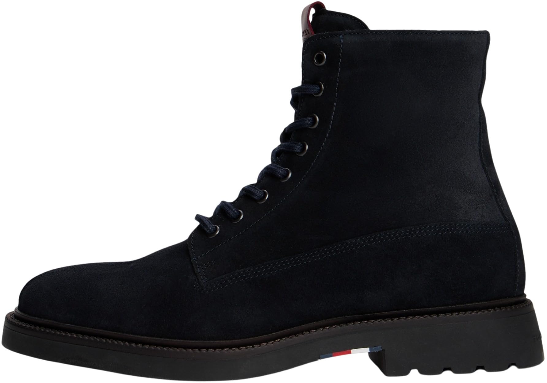 Tommy Hilfiger Men’s Comfort Suede Ankle Boots, Blue (Desert Sky), 10.5