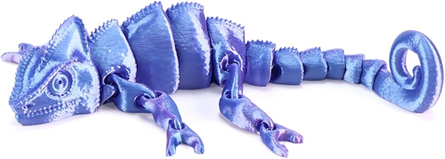 Amazon.com: 3D Printed Chameleon Articulated Fidget Toy - 12Inch