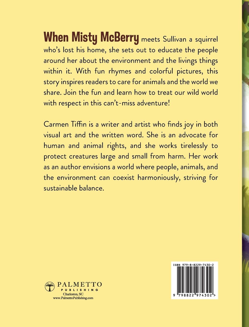 Misty McBerry, Caring for our Wild World: A Tree for Me