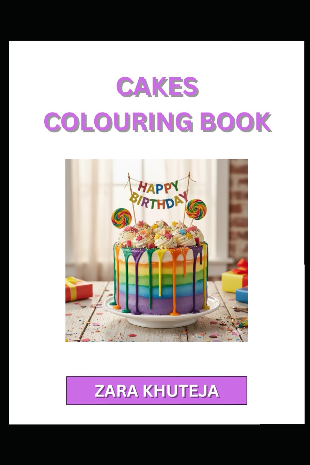 Cake Colouring Book