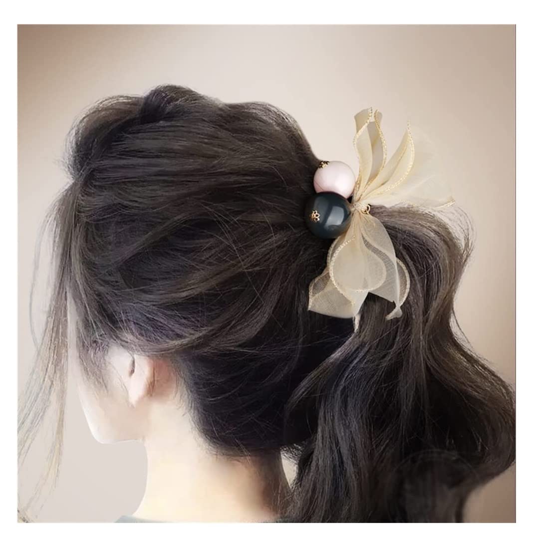 Feste Elastici Capelli Fiocco Per Capelli Elastico Per Anello Per Corda Per Ragazza Cavallo Per Decorazione Eleganti