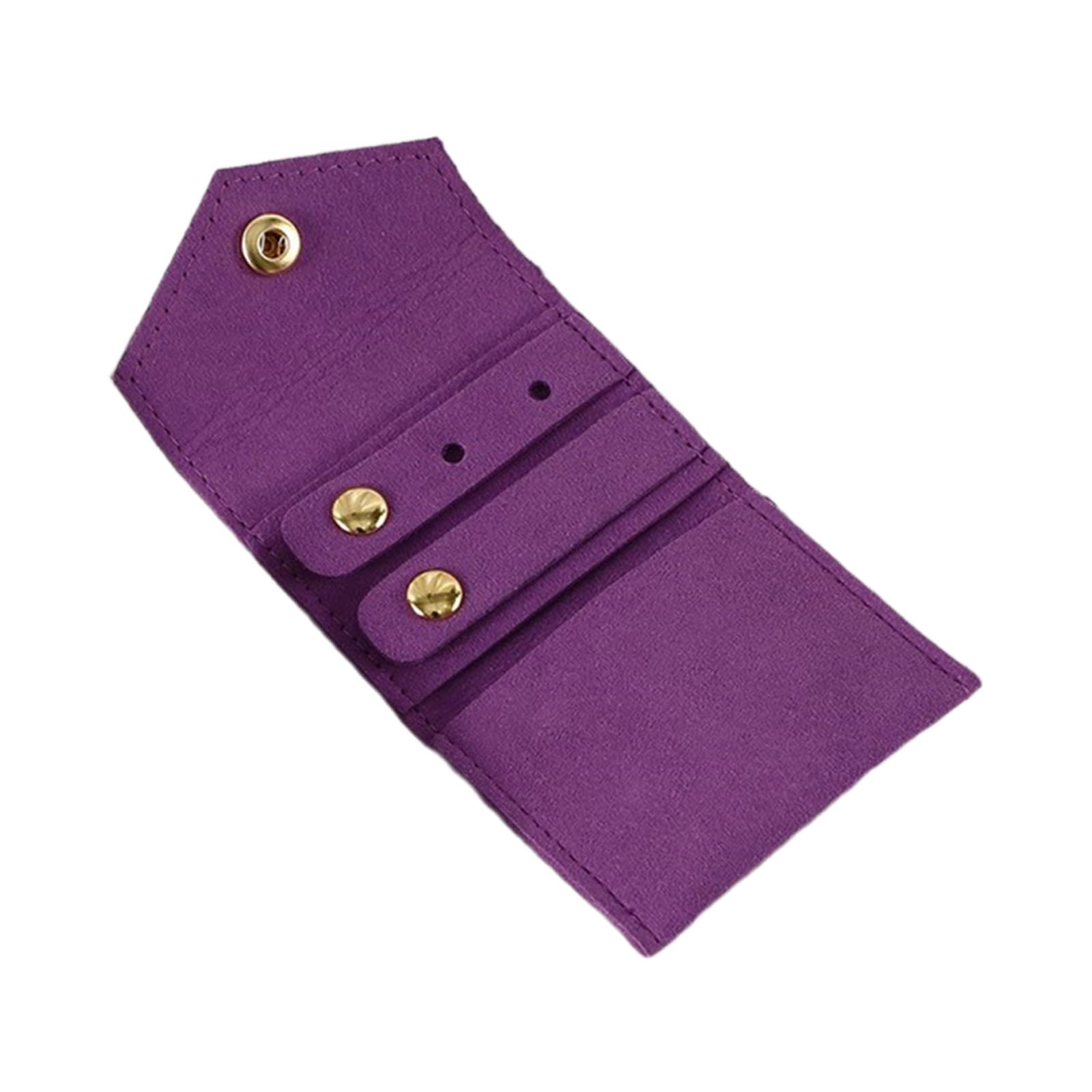 Compact Jewelry Organizer, Portable and Elegant Solution to Organize Necklaces, Bracelets and Earrings, Foldable Jewelry Case Bag, フリーサイズ
