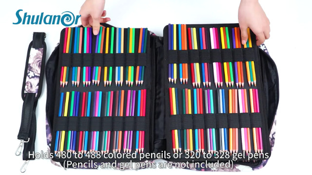 Shulaner 480 Pencil Case Holder - Large Capacity Pen Organizer For - View #12