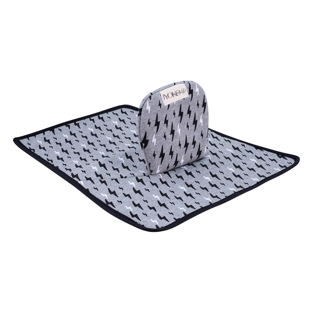 JYOKO Kids Cojín Trainer Super Absorbente y Reutilizable de algodón (Black Rayo)