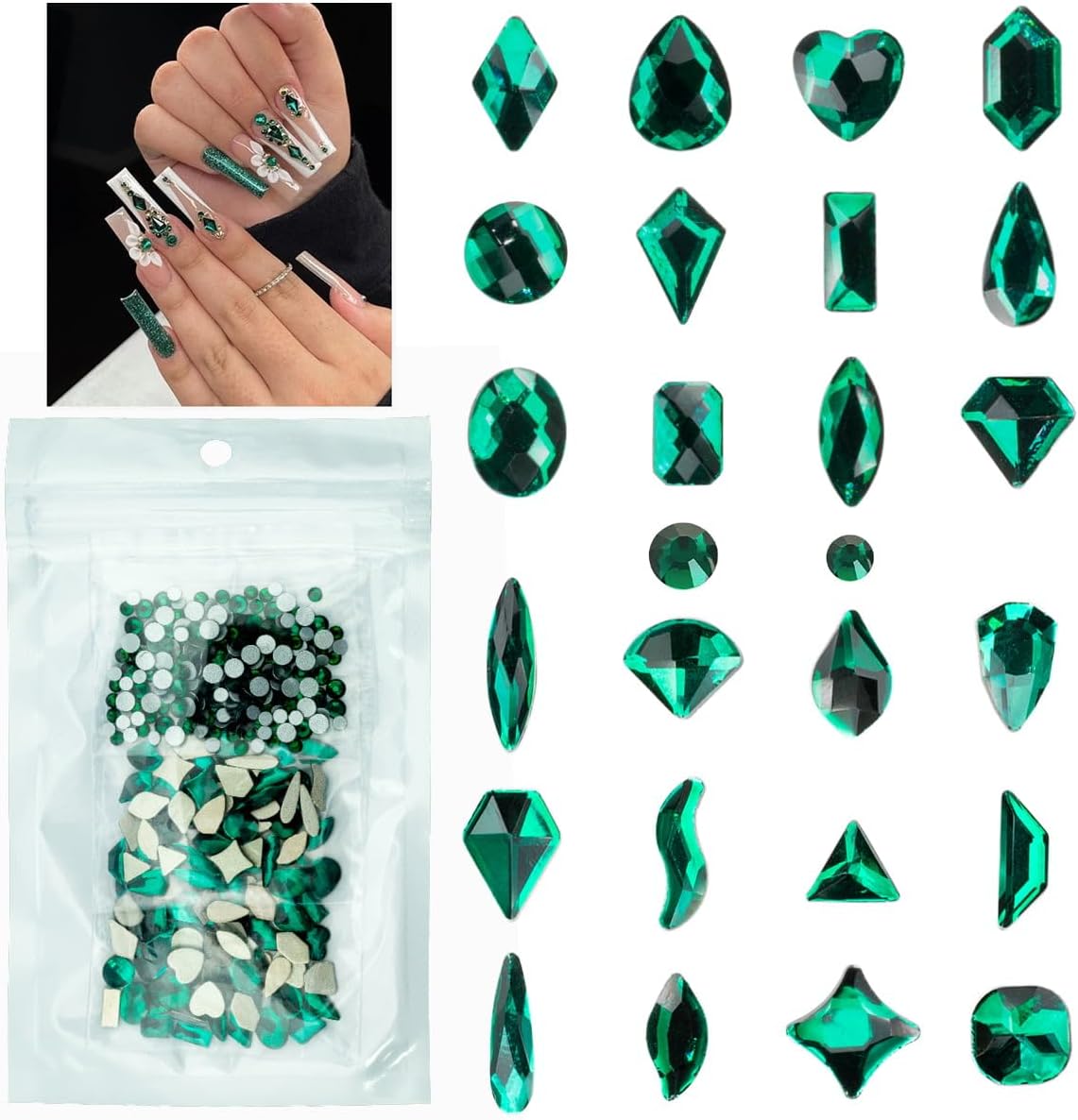 100 Ivory Flatback Pearls In Gold Metal Setting For DIY Nail Art Choose Size 4mm 5mm Or 6mm - Foto 3