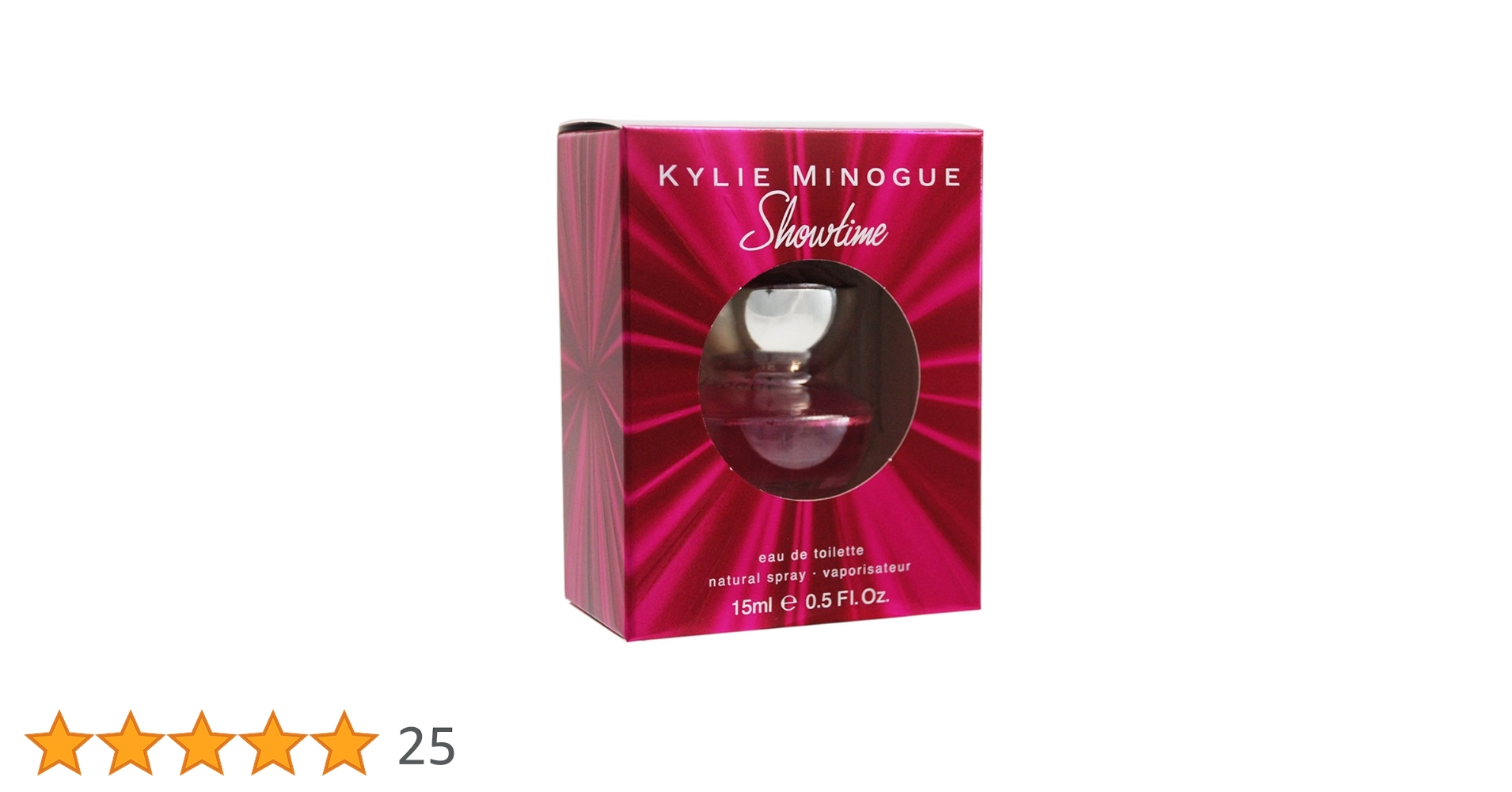香水(女性用) Kylie Minogue Showtime 50ml Kylie Minogue Showtime, Femme/Woman, Eau de Toilette 15 ml