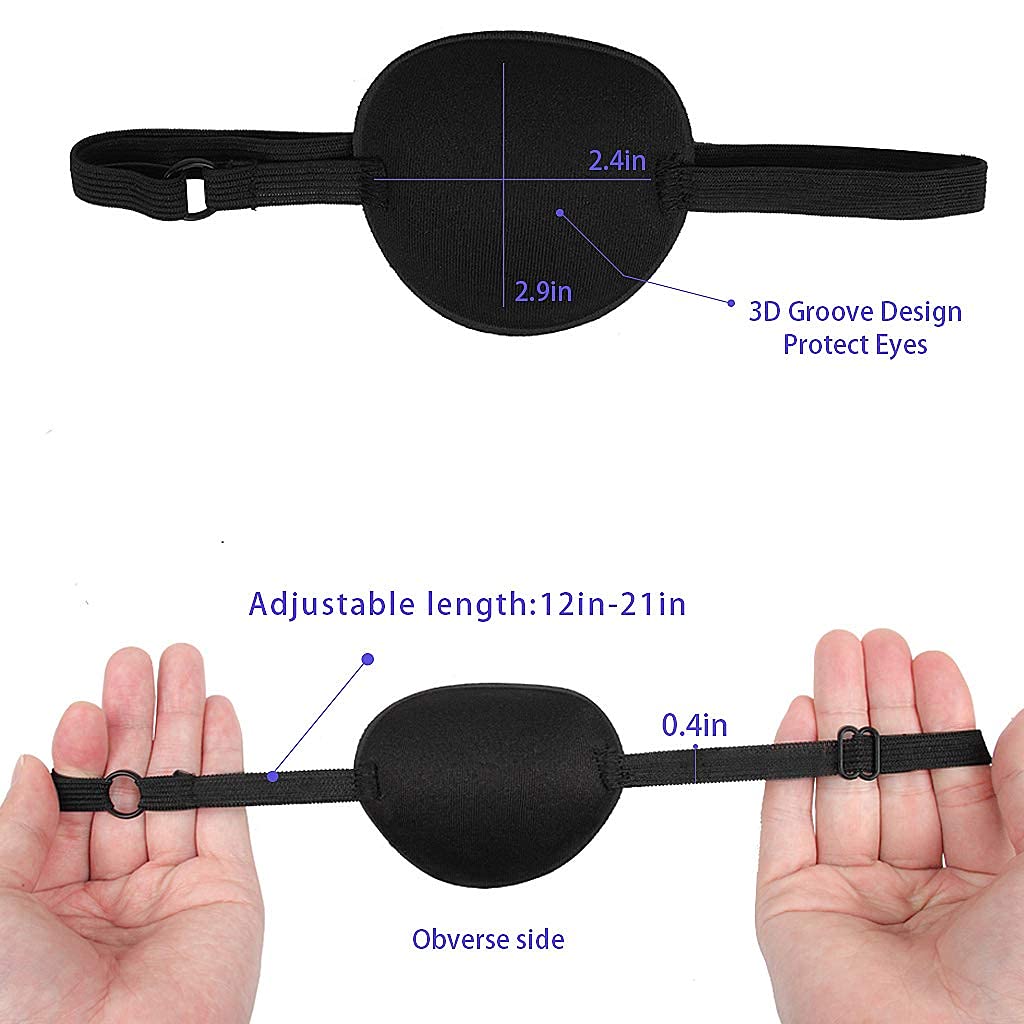 PATCHS POUR LES Yeux De Pirate Masque Un Seul Oeil Cache Enfant Bandeau PATCHS POUR LES Yeux De Pirate Masque Un Seul Oeil Cache Enfant Bandeau