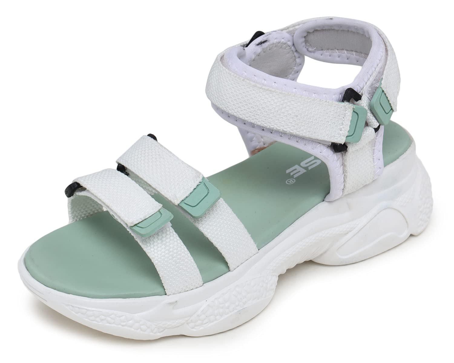 TRASEWomen's Fashion Sandals | Light weight, Comfortable & Trendy Floaters for Girls & Women | Soft Footbed, Casual and Stylish | For Walking, Working, All Day Wear