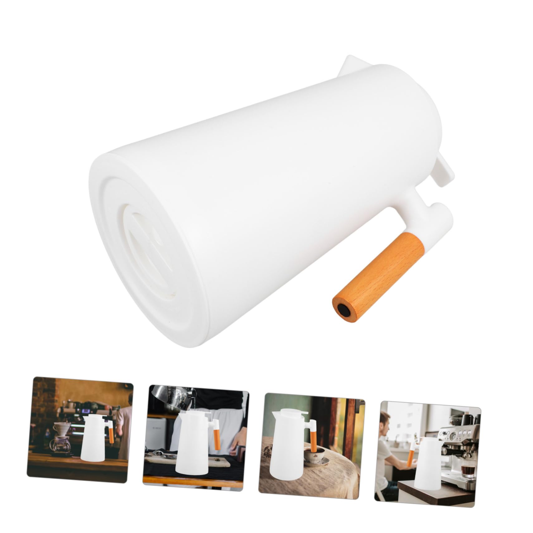 Zerodeko Termo Botella de Agua Aislada para Jarra de Café Jarra Térmica de Inoxidable con Tapa para Oficina y Hogar Capacidad