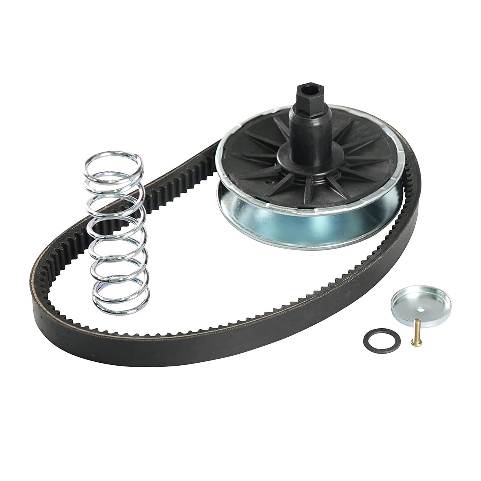 fexxkg Secondary Variators Pulley Set Agricultural Machinery Parts Metal Secondary Sheave Suitable for Greensward Tractors