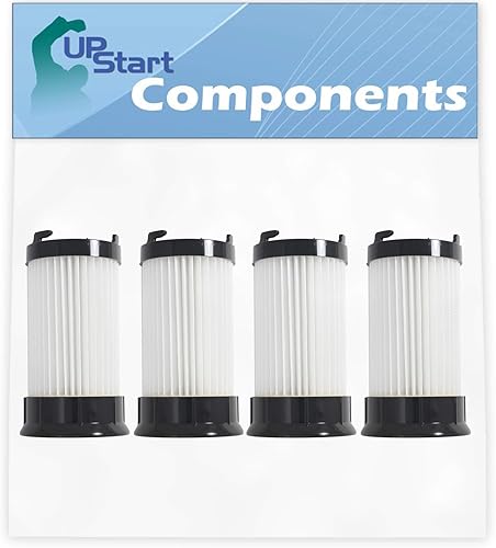 Paquete de 4 filtros DCF-4 DCF-18 de repuesto para aspiradora Eureka 4704PUR Maxima Compatible con filtro HEPA Eureka DCF-4 DCF-18 Paquete de 4 filtros DCF-4 DCF-18 de repuesto para aspiradora Eureka 4704PUR Maxima Compatible con filtro HEPA Eureka DCF-4 DCF-18