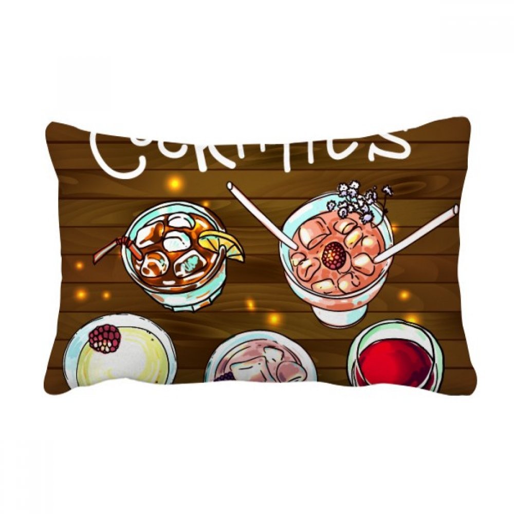 Coussin de bar cocktails idéal pour décorer votre canapé de salon