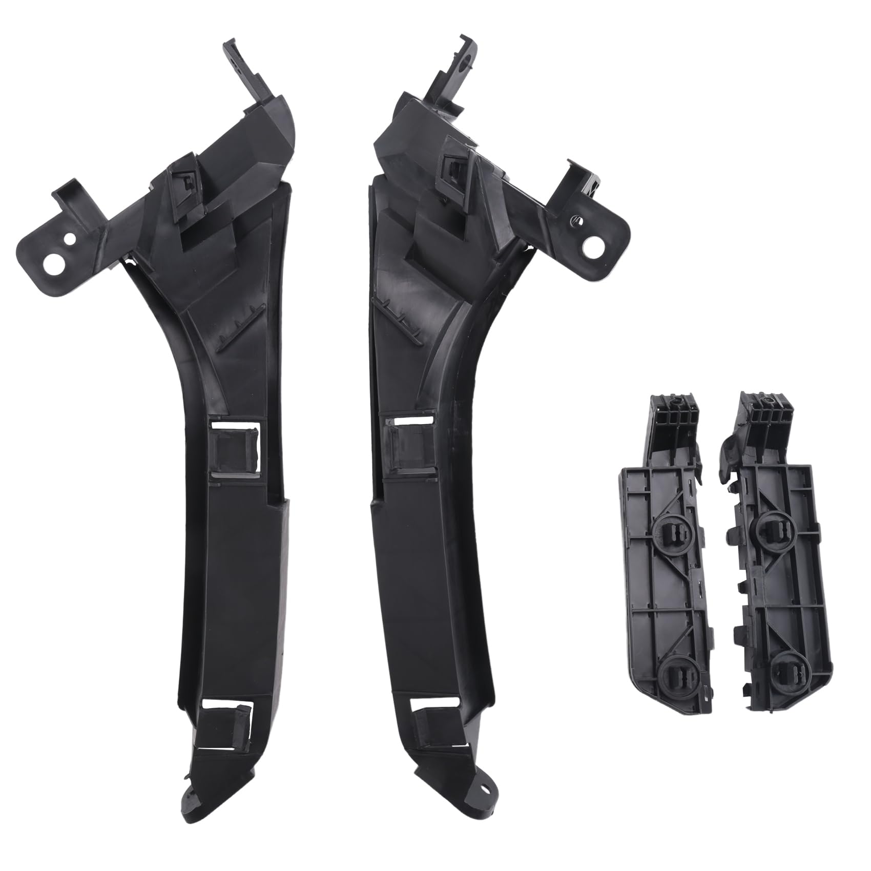 Aisuoka 4 Pieces Efront Headlights And Bumper Brackets Set For 2007-2011